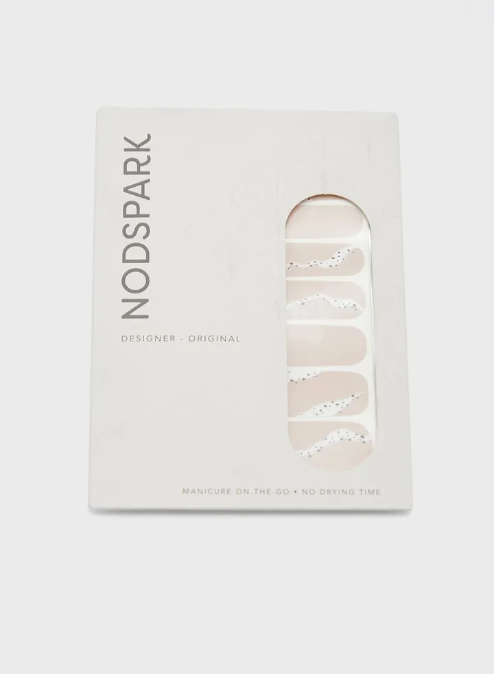 Nail Art Wrap - Nude Milky Way