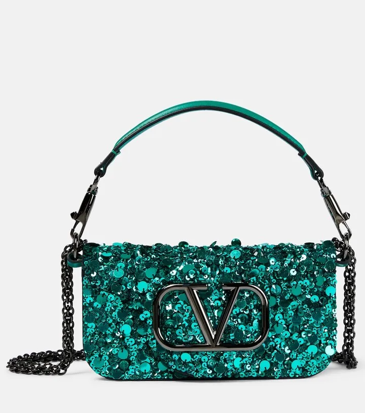 Loco Small embellished shoulder bag