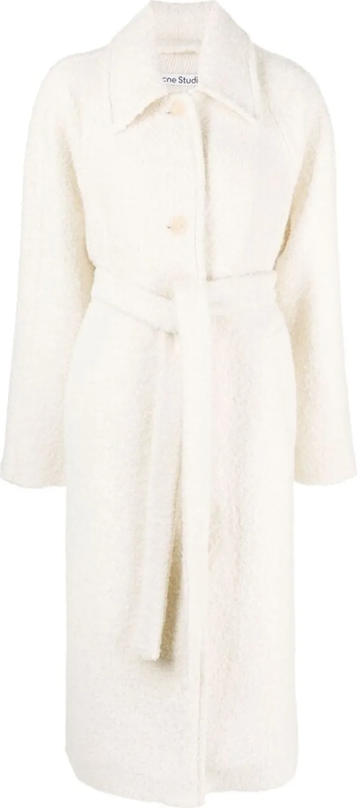 Belted Shearling Coat