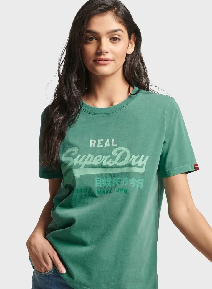 Round Neck Printed T-Shirt