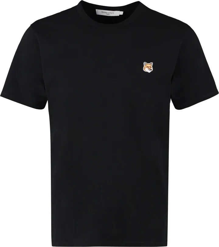 Patch Detail Cotton T-shirt