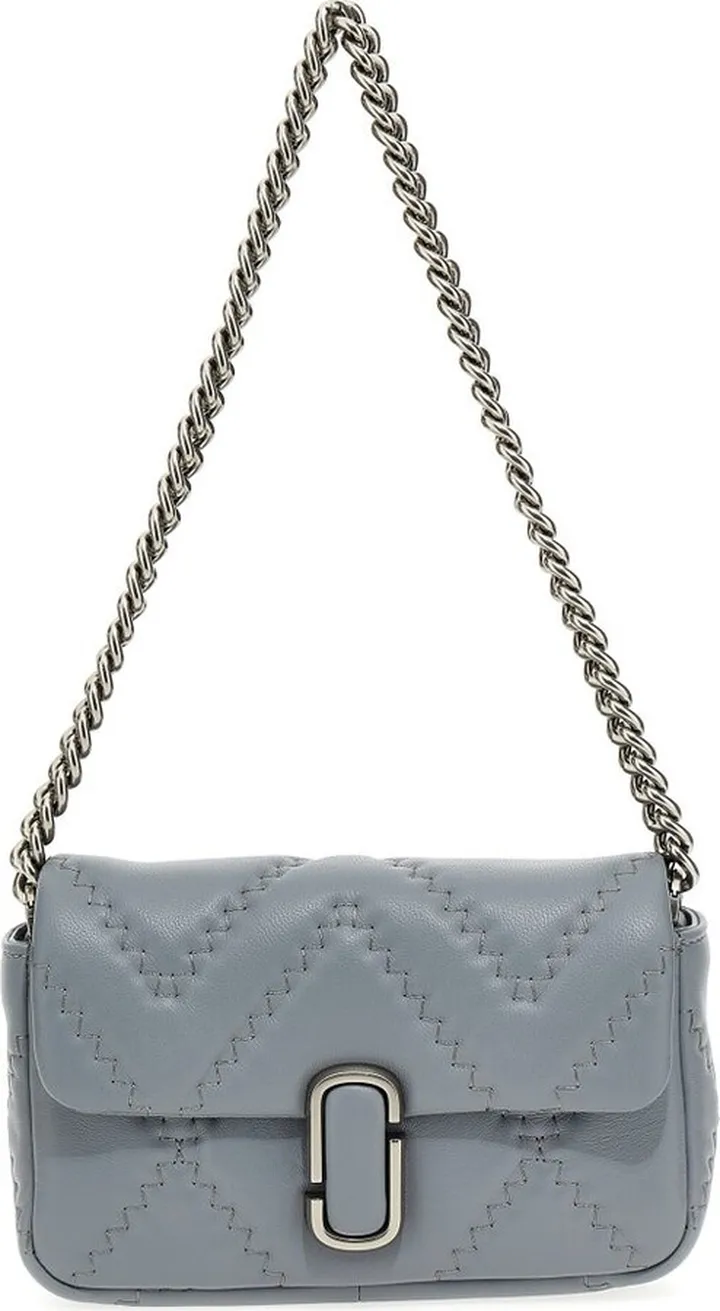 Marc Jacobs Logo Plaque Quilted Shoulder Bag