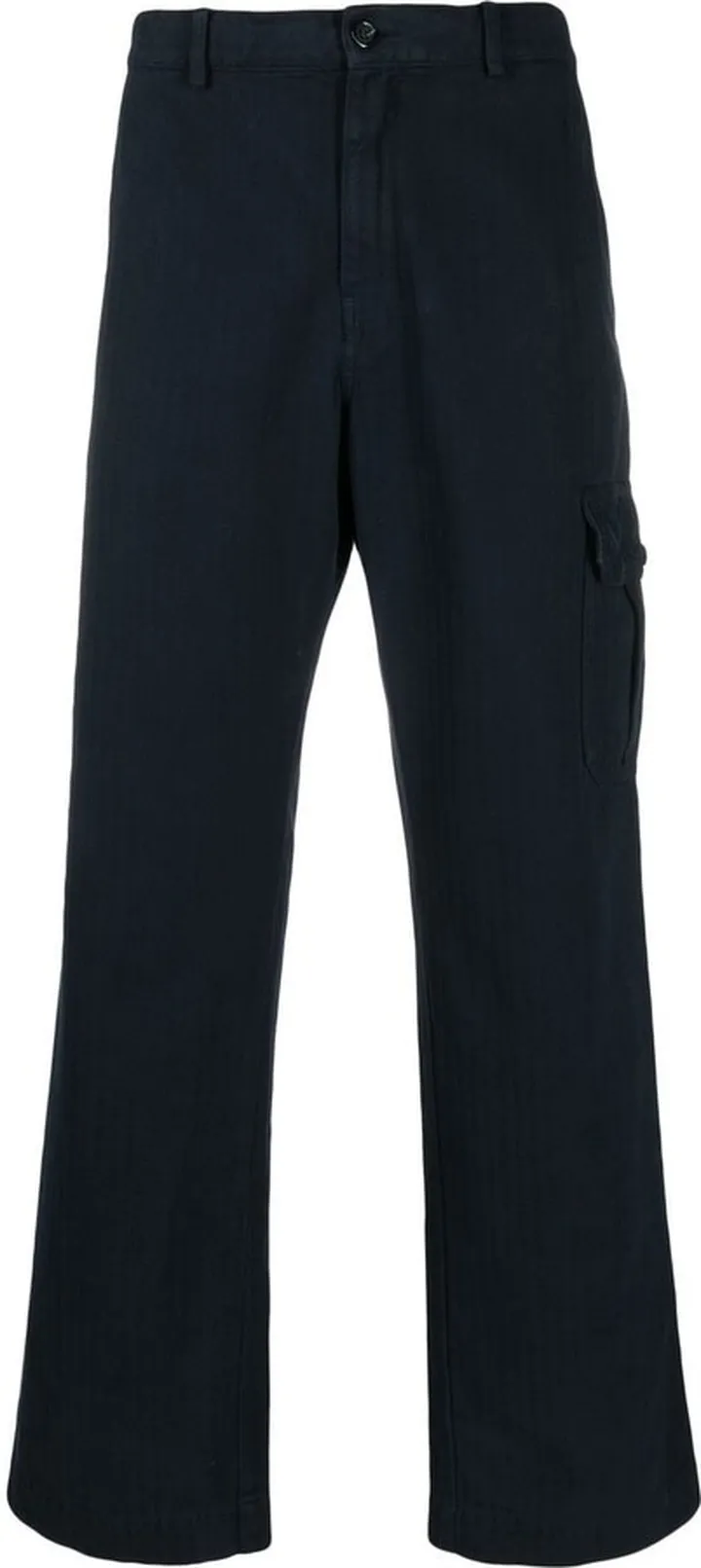 Straight-Leg Cargo Trousers