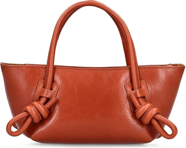 Mini Fleca leather shoulder bag