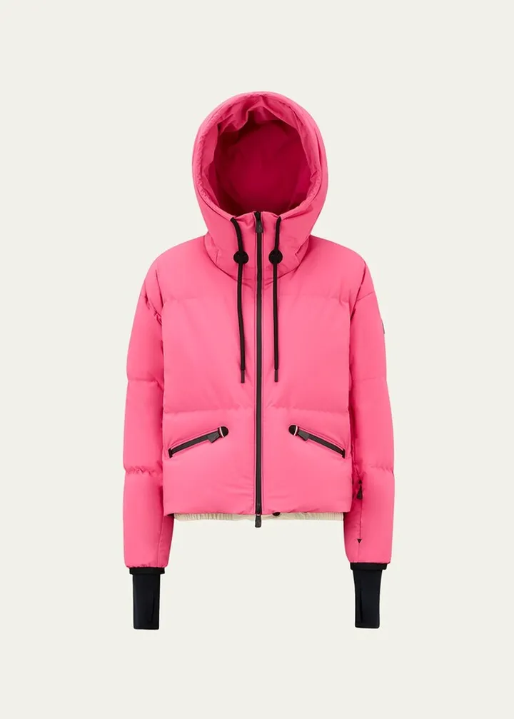 Allesaz Quilted Bomber Jacket