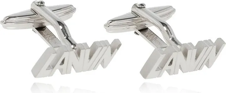 Lanvin Logo-Engraved Cufflinks