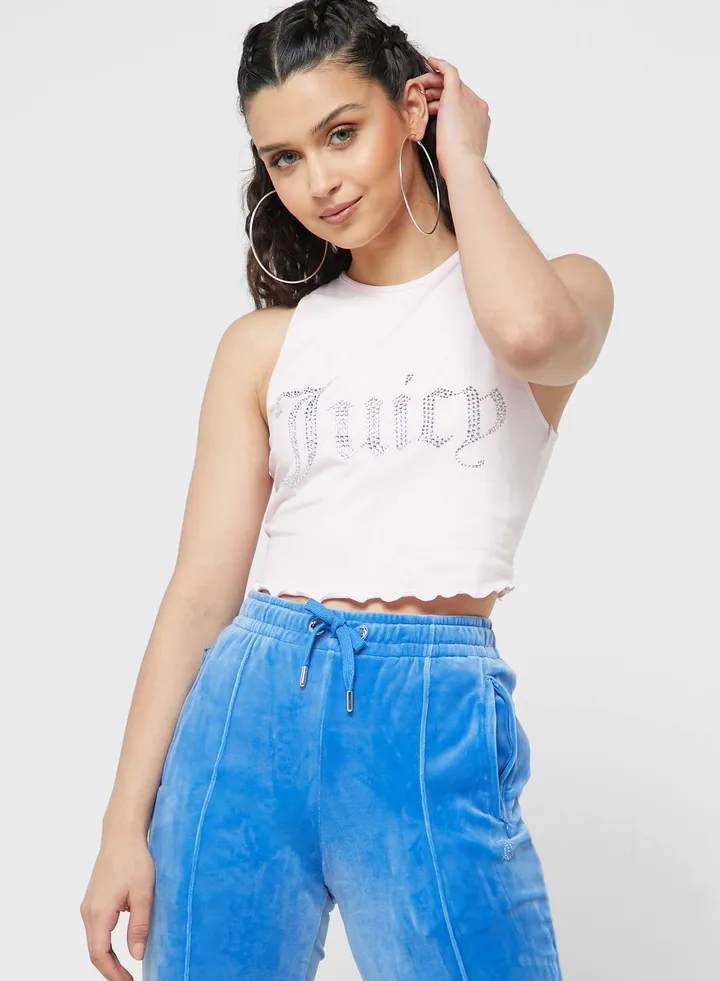 Logo Lettuce Hem Tank Top