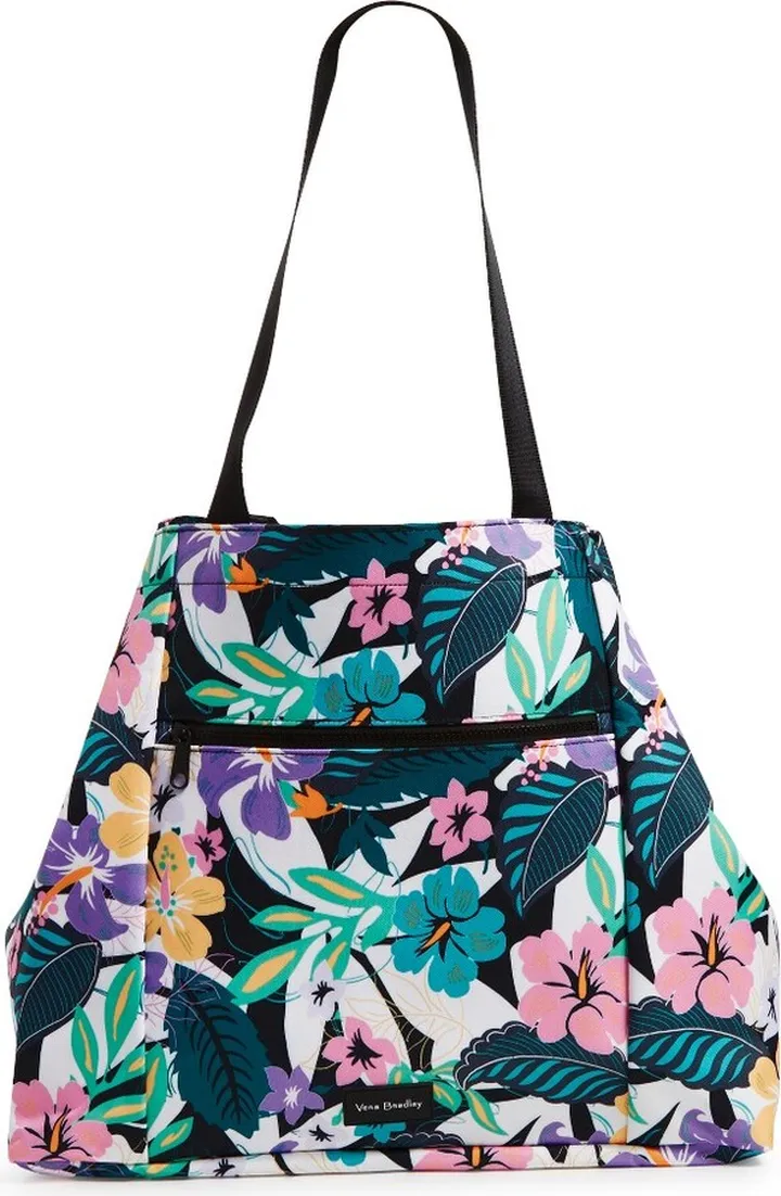 Vera Bradley Women's Recycled Large Family Tote Bag Island Floral