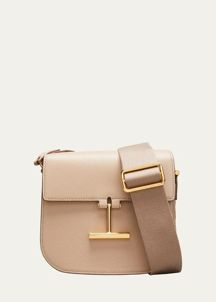 Tara Mini Grain Leather Crossbody Bag