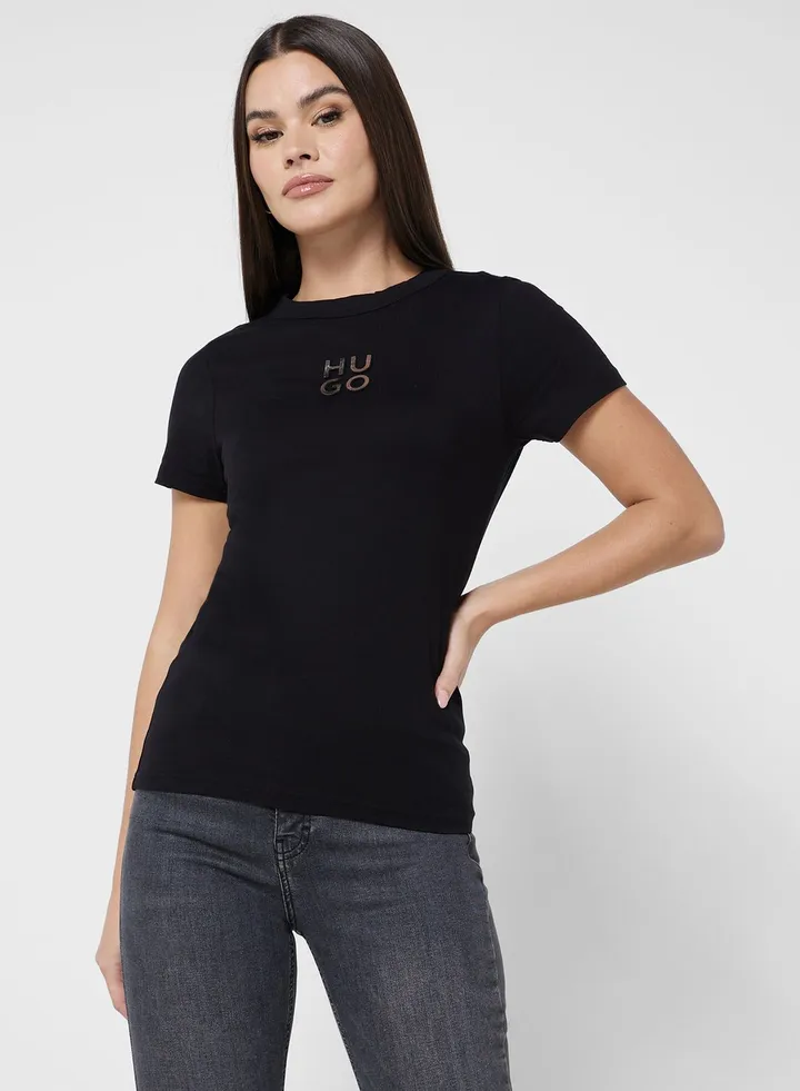 Crew Neck Logo T-Shirt