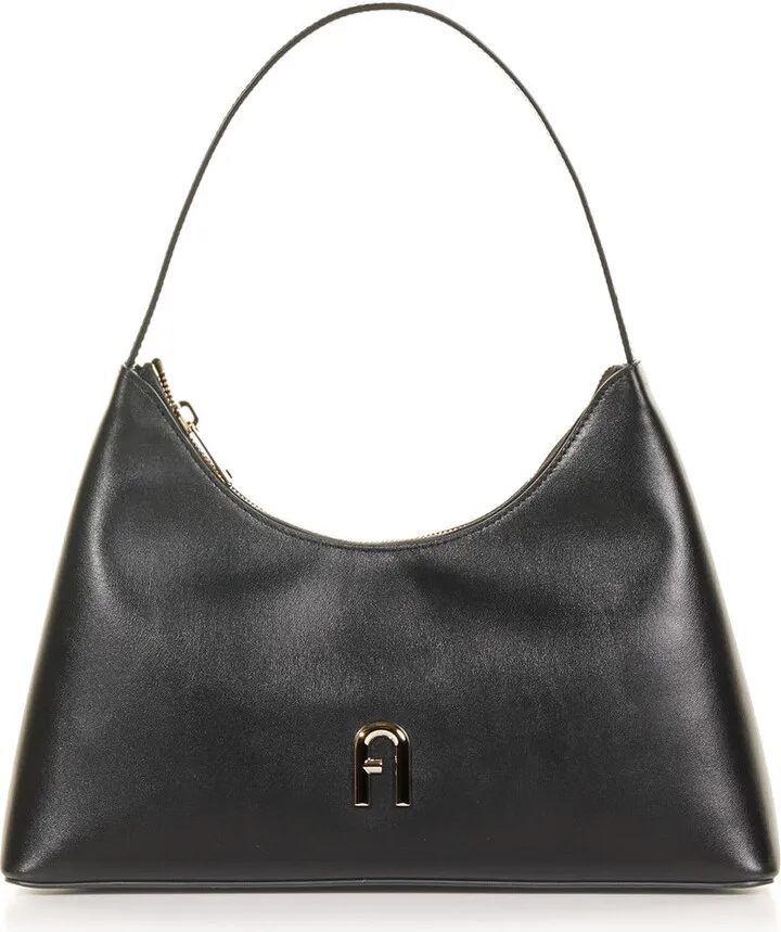 Diamante S Shoulder Bag In Leather