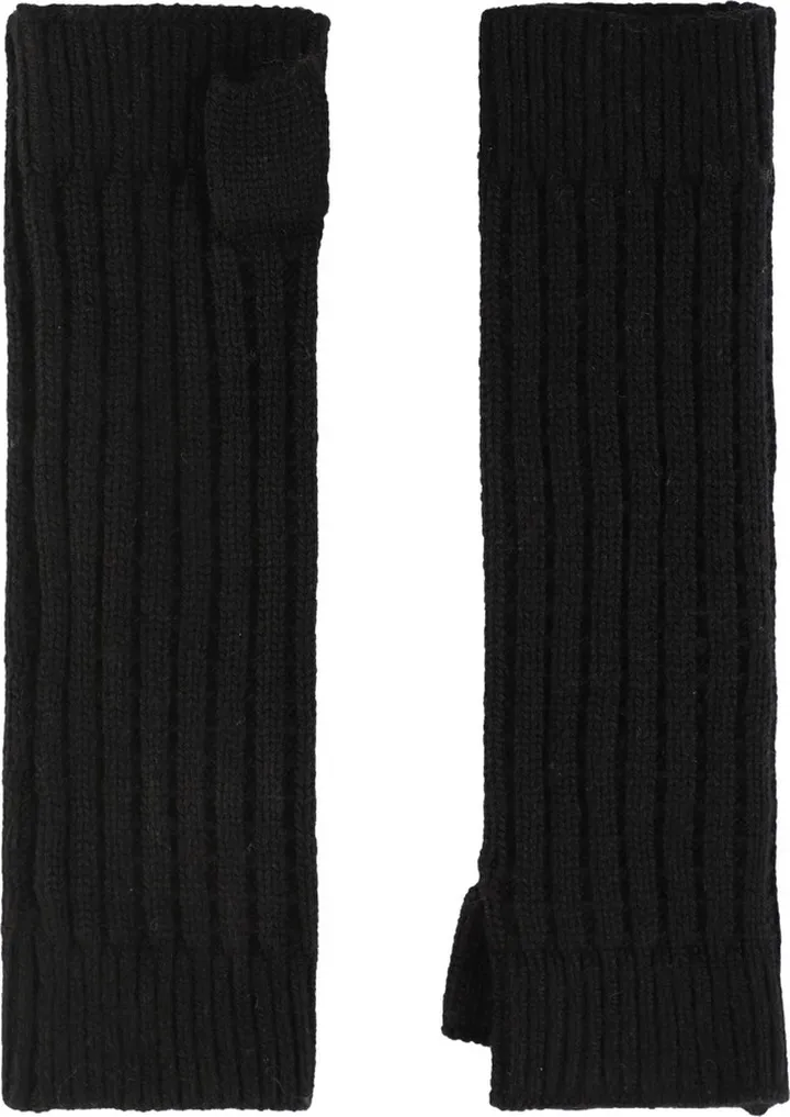 Rib Fingerless Gloves