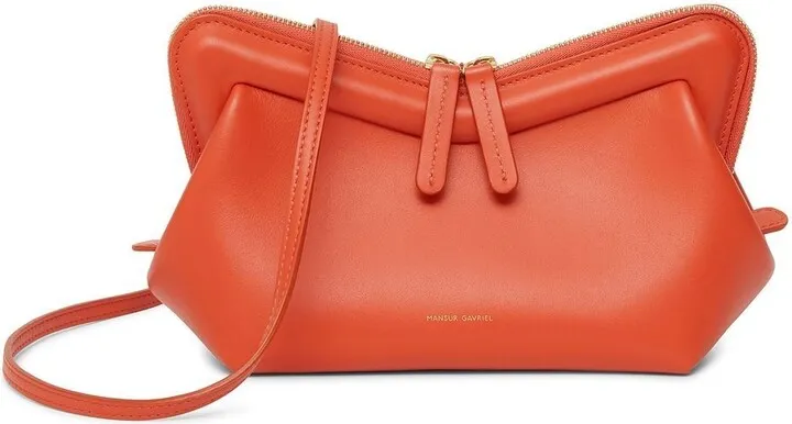 Leather Logo-Print Bag