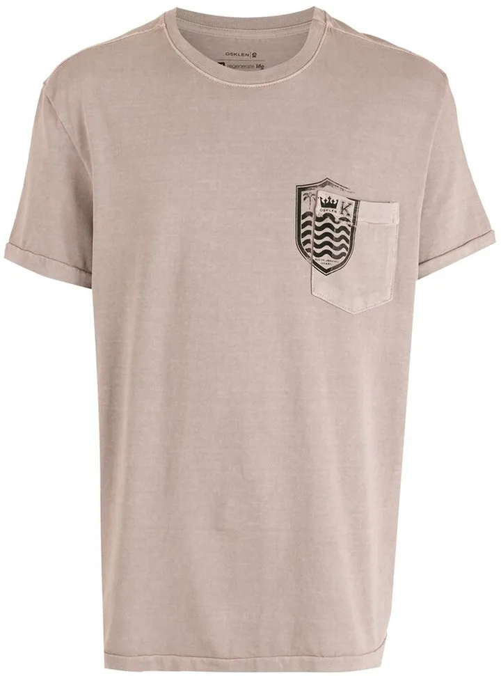 coat of arms pocket T-shirt