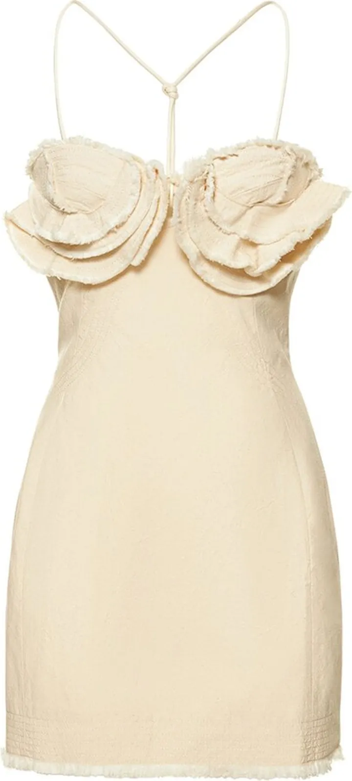 La Robe Artichaut Courte denim dress