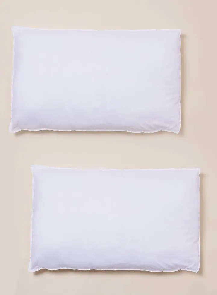Set Of 2 Anti Allergy Medium Pillows