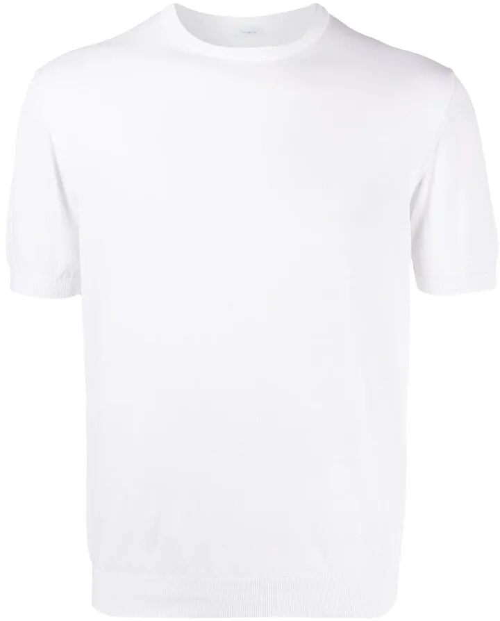short-sleeved knitted T-shirt