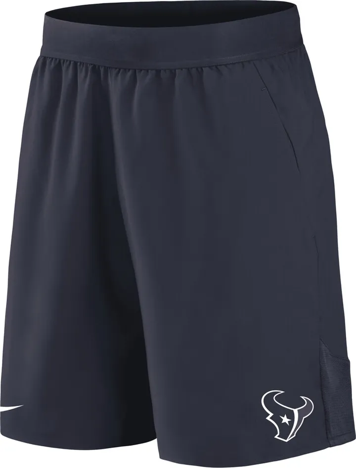 Nike Men's Dri-FIT Stretch (NFL Houston Texans) Shorts in Blue
