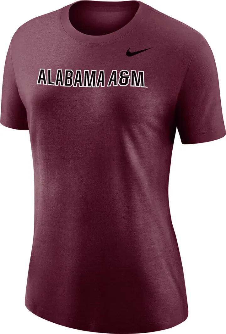 Nike Women's College (Alabama A&M) T-Shirt in Red