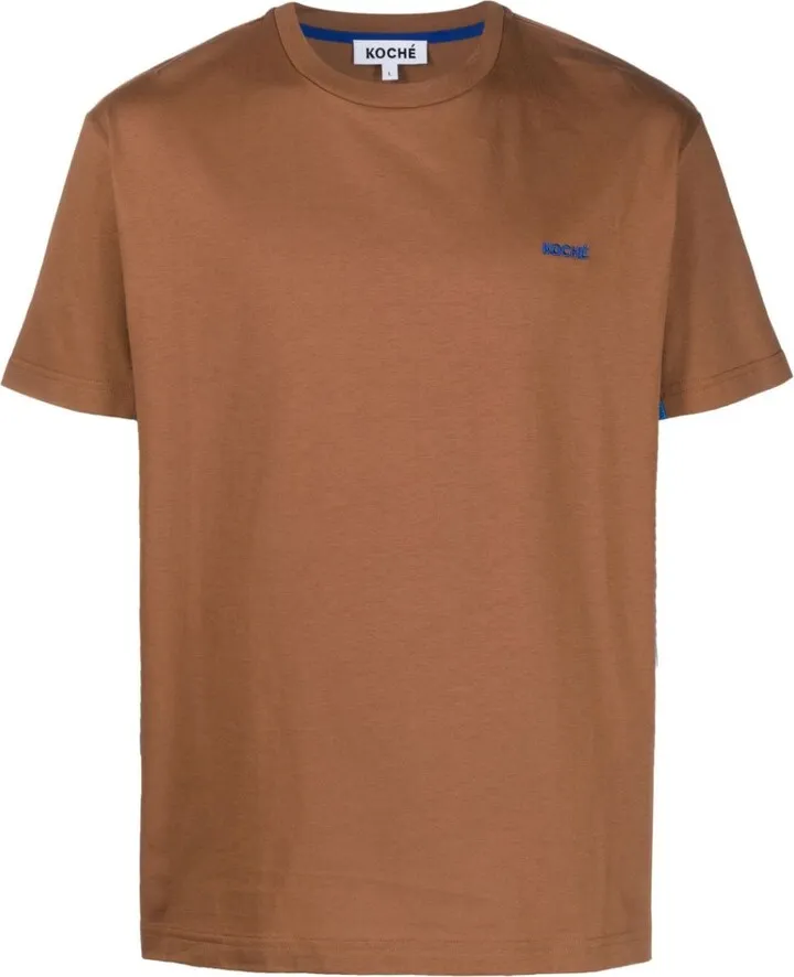 embroidered-logo cotton T-shirt