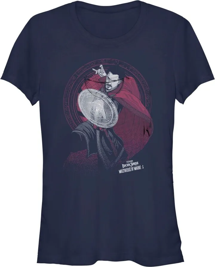 Junior's Marvel Doctor Strange in the Multiverse of Madness Stephen Strange T-Shirt - Navy Blue - Medium