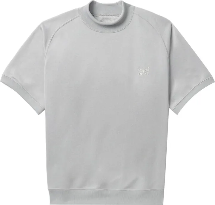 embroidered-logo round-neck T-shirt