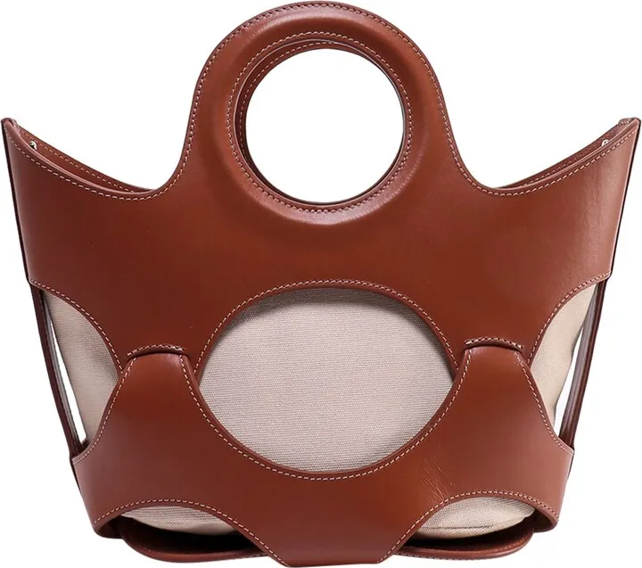 Handbag with Cut-Out detail