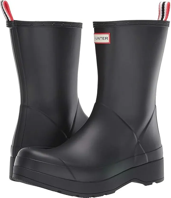 Hunter Original Play Boot Mid-Height (Black) Men's Rain Boots