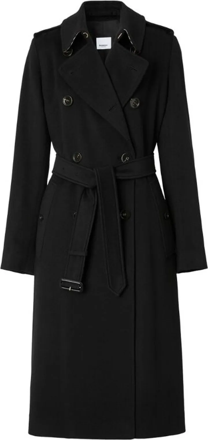 Burberry Cashmere Kensington Trench Coat