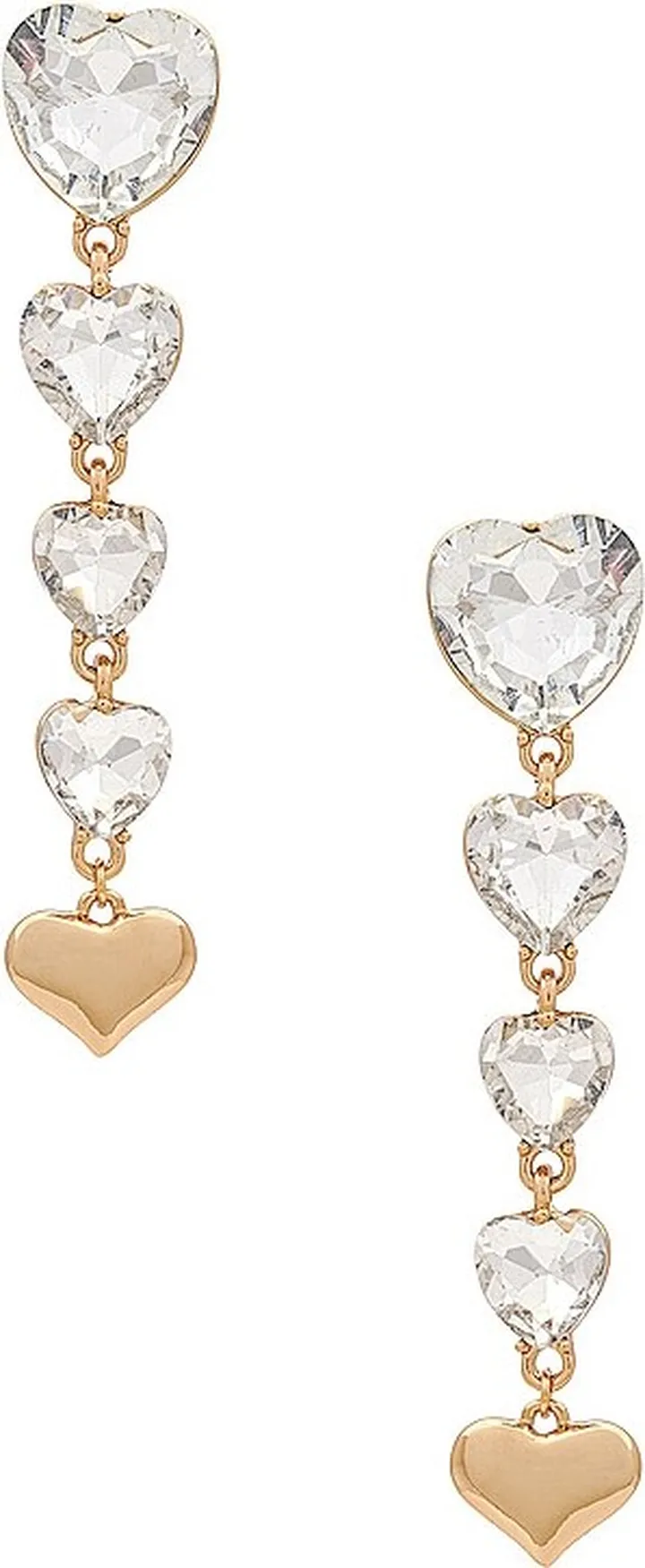 Heart Drop Earrings