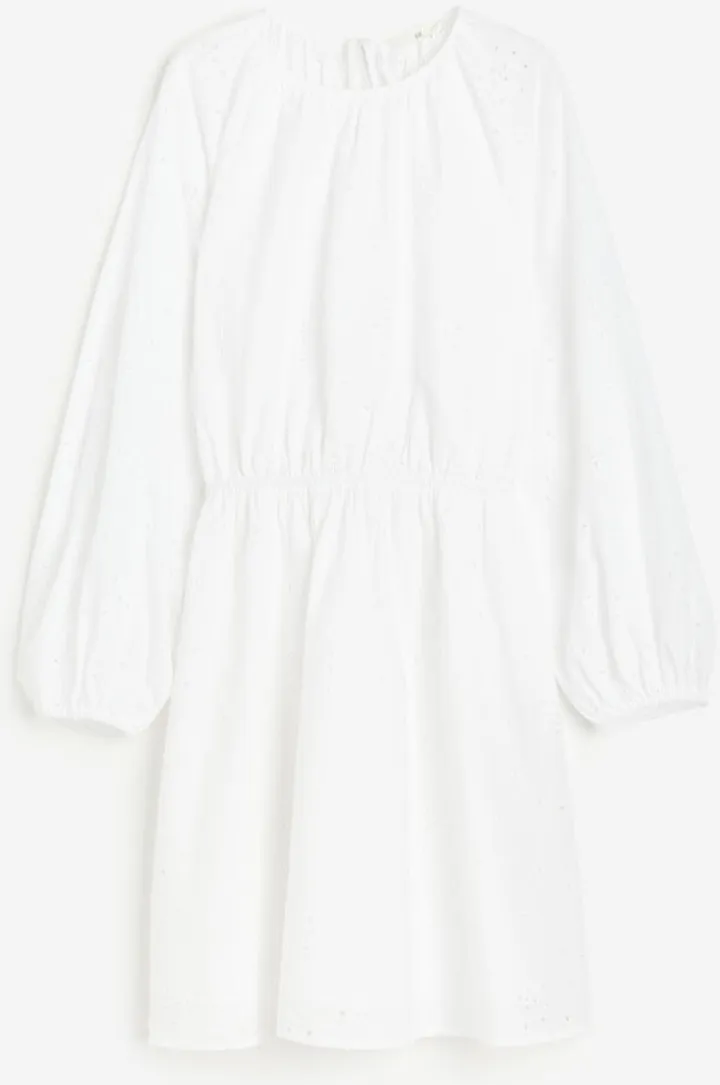 Eyelet Embroidery Dress