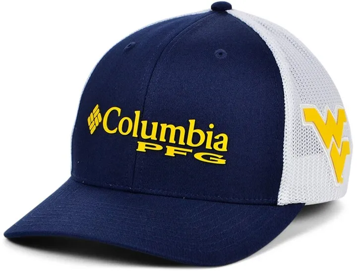 Columbia West Virginia Mountaineers Pfg Trucker Cap