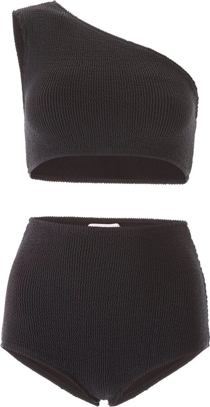 Bottega Veneta One Shoulder High-Waisted Bikini
