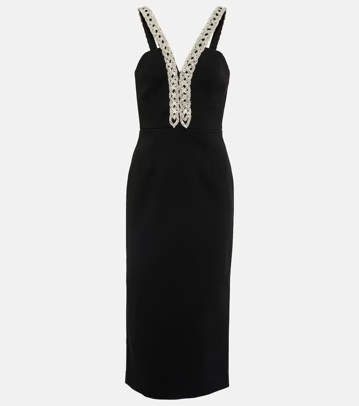 Grace embellished midi dress