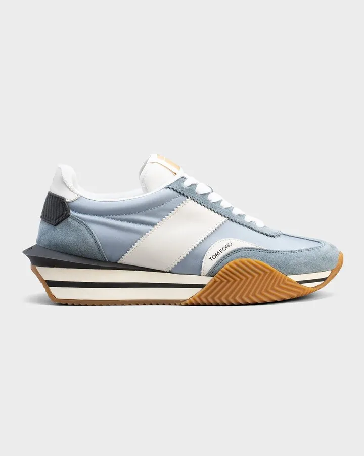 Men's James Colorblock Platform Low-Top Sneakers