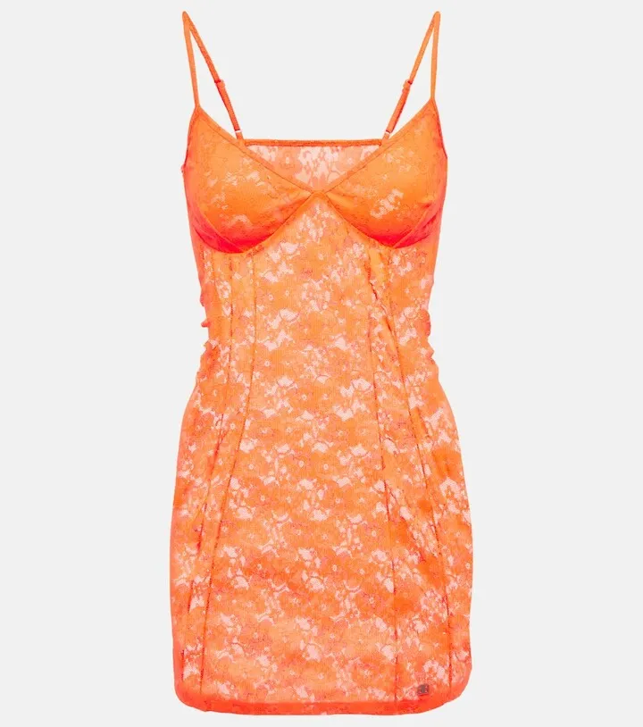 BB lace minidress