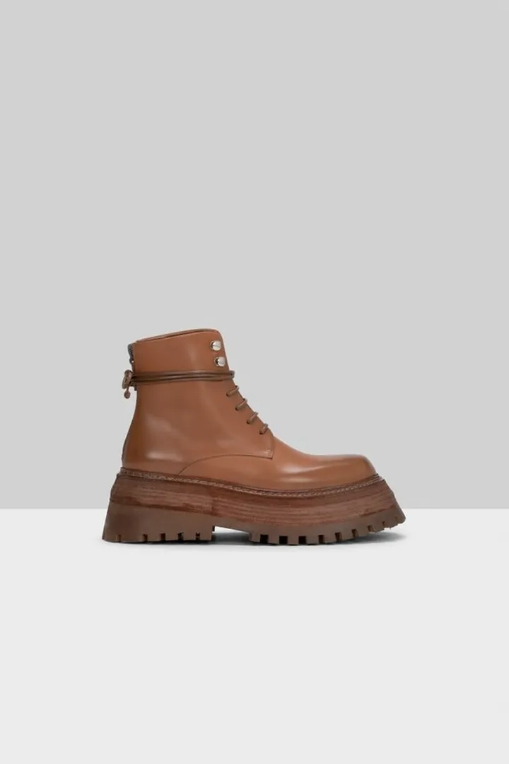 Marsèll Quadrarmato Lace-Up Boots