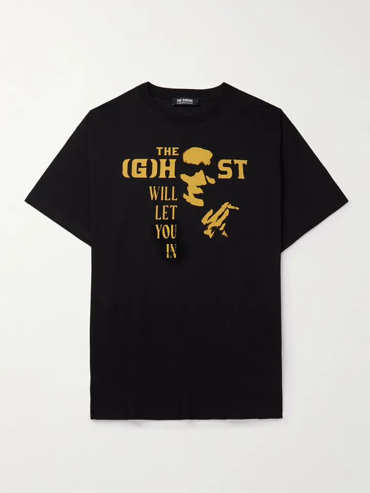 Printed Cotton-Jersey T-Shirt