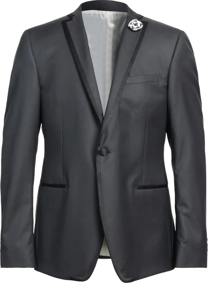 Suit Jacket Steel Grey