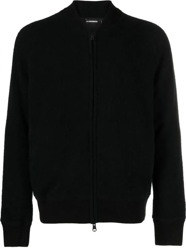 Mario front-zip fastening jumper