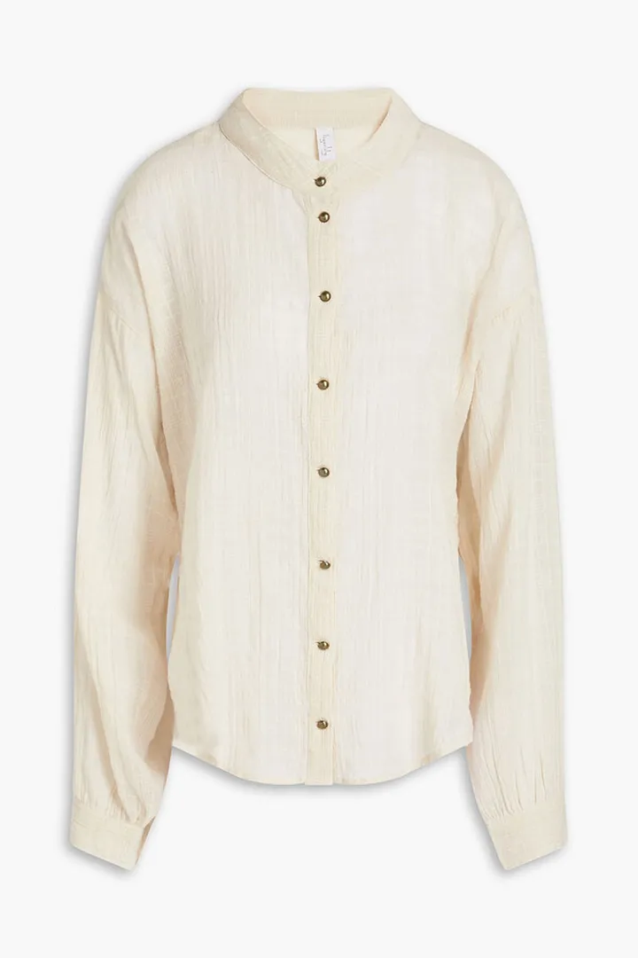 Alameda cotton-gauze shirt