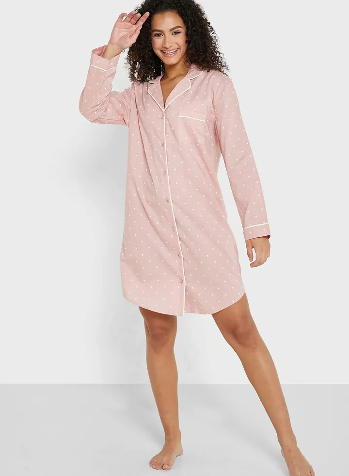 Pure Cotton Cool Comfort Nightshirt