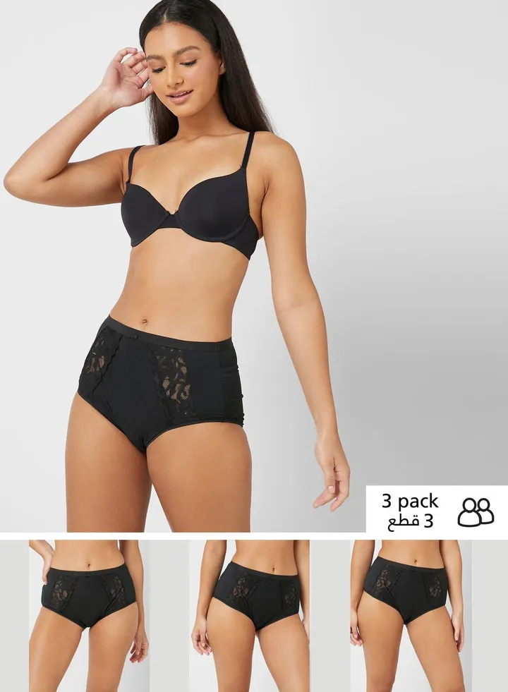 3 Pack Wildblooms Full Briefs