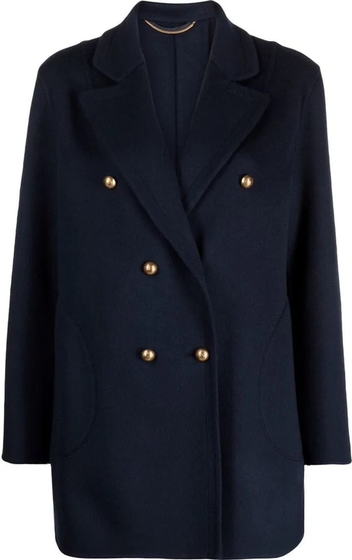 Double-Breasted Short Coat