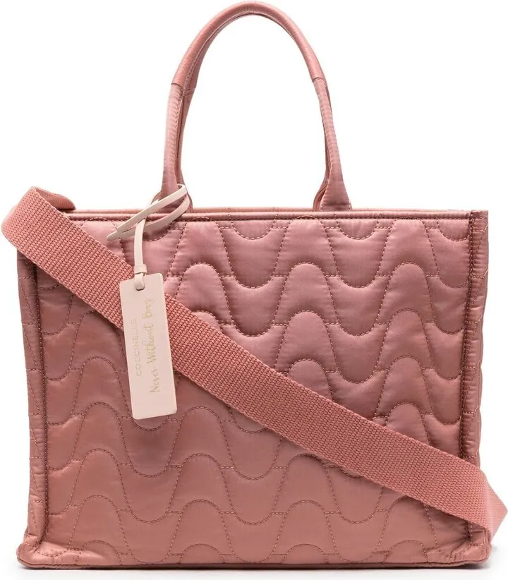 Never Without matelasse bag