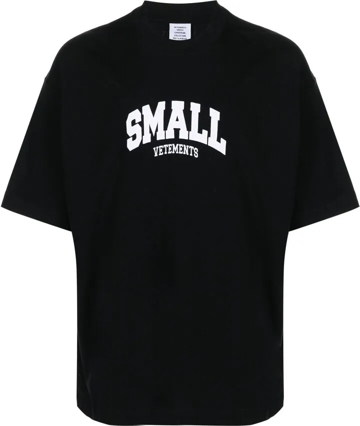 cotton slogan-print T-shirt