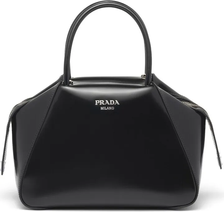 Small brushed leather Prada Supernova handbag