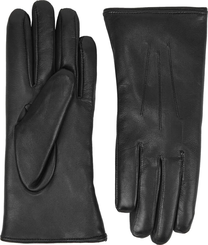 Dents Ripley Black Leather Gloves