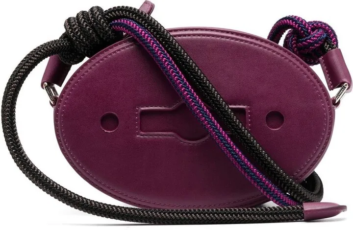 Rope-Handle Artificial-Leather Bag