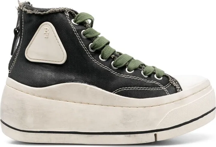 High-Top Platform Sneakers